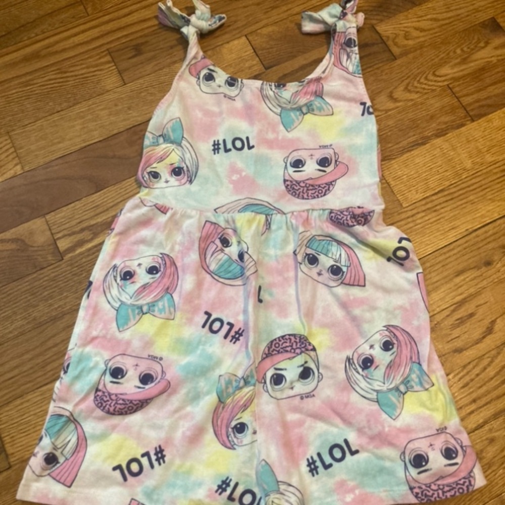 FREE with over $10 purchase 1 per order Girls LOL Surprise Romper Medium (7-8)